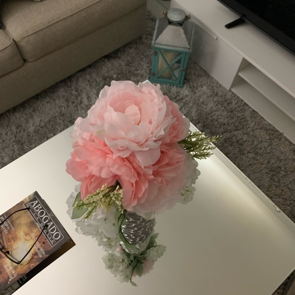 Flowers, silver vase $85 - Picture 4 of 6